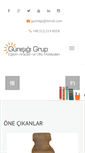 Mobile Screenshot of gunisigigrup.net